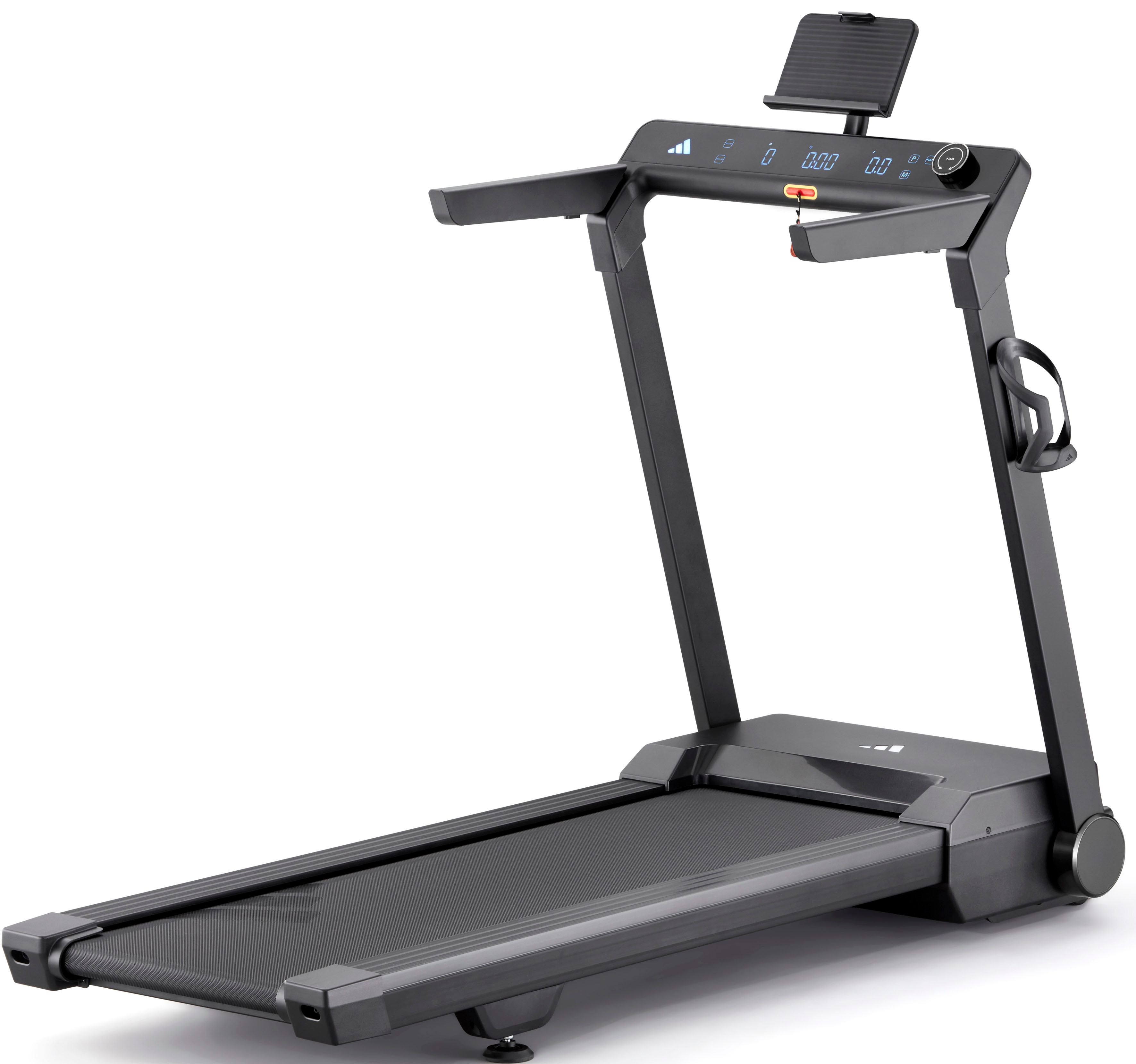 Laufband ADIDAS PERFORMANCE "T-24c", schwarz, LaufbänderB:84cm H:1,3cm L:1,65cm, bis max. 18 km/h, klappbar, B:84cm H:1,3cm L:1,65cm Image