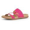 Pantolette GABOR, Damen, Gr. 41, pink, Textil, unifarben, sportlich, Schuhe, Keilabsatz, Sommerschuh, Schlappen in sommerlicher Farbpalette
