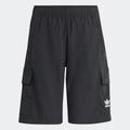 Shorts ADIDAS ORIGINALS "CARGO SHORTS" Gr. 134, N-Gr, schwarz (black) Kinder Hosen Sportbekleidung