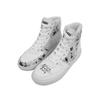 Stiefelette DOGO "Ace Boots Black Cats Only Damen Boots / Female", Damen, Gr. 38, Normalschaft, weiß, Lederimitat, Schuhe, Vegan