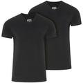 V-Shirt JOCKEY "American T-Shirt" Gr. L, schwarz (black) Herren Shirts T-Shirts