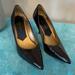 Nine West Shoes | Nine West Patent Leather Heels Sz 7.5 | Color: Black | Size: 7.5