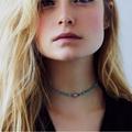 Free People Jewelry | Free People Libi Stone Choker Necklace | Color: Green | Size: Various