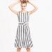 J. Crew Dresses | J.Crew New With Tags Striped Linen And Viscose Blend Sleeveless Summer Dress 6p | Color: White | Size: 6p