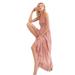 Free People Dresses | Free People Adella Maxi Slip Dress, Rose Pink | Color: Cream/Pink | Size: L