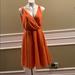 Nine West Dresses | Nine West Polka Dots Sleeveless Dress | Color: Orange/White | Size: 12