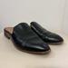 Madewell Shoes | Madewell The Frances Black Leather Loafer Mules Women’s Size 9.5 | Color: Black | Size: 9.5