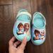 Disney Shoes | Disney Frozen Girls Toddler 9 - 10 Sandals Shoes Clogs | Color: Blue/Purple | Size: 9g