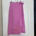 American Eagle Outfitters Skirts | American Eagle Wrap Midi Skirt Pink Xs | Color: Pink | Size: Xs