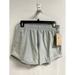 Nike Shorts | Nike New Women's Cool Dry Tempo Running Shorts Dri-Fit Light Green Size L | Color: Gray/Green | Size: L