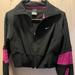 Nike Jackets & Coats | Nike Dri Fit Cropped Jacket Coat | Color: Black/Pink | Size: S