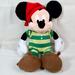 Disney Toys | Mickey Mouse Christmas Holiday Pajama Plush Toy - Disney Store Exclusive | Color: Green/Red | Size: Osb