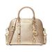 Michael Kors Bags | Michael Kors Bedford Legacy Dome Gold Leather Satchel | Color: Gold | Size: Os