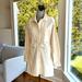 Zara Jackets & Coats | Cotton Canvas Smock Dress, Artist Style Zara Xl Big Front Pockets Button Down | Color: Cream | Size: Xl