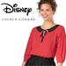 Disney Tops | Disney Lauren Conrad Blouse Women’s Large Red Black | Color: Black/Red | Size: L