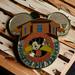 Disney Toys | Disney Pin Trading Around The World Logo Promotion (Disney's Pin Traders) 2007 | Color: Black/Red | Size: Osb