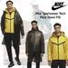 Nike Jackets & Coats | Nike Sportswear Tech Pack Down Fill Coat & Parka Jacket Cu3770-010 Men's Xxlt | Color: Black/Yellow | Size: Xxl-Tall