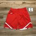 Under Armour Shorts | Men's Under Armour Basketball Clutch 2 Reversible Short Sz Large Red White | Color: Red/White | Size: L