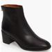 Madewell Shoes | Madewell Pauline Black Leather Block Heel Boots Style G8359 Bohemian Size Us 7 | Color: Black/Silver | Size: 7