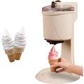 Ice Cream Maker, Fully Automatic Mini Fruit Soft Serve Ice Cream Machine, Healthy, Dairy Free Simple Home Kitchen