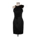 Aryn K. Cocktail Dress - Sheath: Black Dresses - Women's Size Small