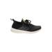 Adidas Sneakers: Black Color Block Shoes - Women's Size 8 - Round Toe