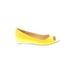 Cole Haan Flats: Yellow Color Block Shoes - Women's Size 7 1/2