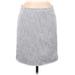 Vince Camuto Casual Skirt: Gray Marled Bottoms - Women's Size 6