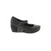 Antelope Wedges: Gray Solid Shoes - Women's Size 37 - Round Toe