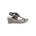 Simply Vera Vera Wang Wedges: Gray Shoes - Women's Size 7