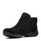 Clarks womens Clarks Boots Ankle Boot, Black Sde, 9 Wide