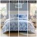 Intelligent Design Kaia Floral Striped Comforter Set