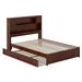 Hadley Platform Bed with Panel Footboard and Twin Trundle