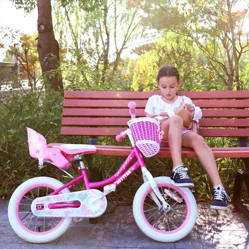 Puppe Sammlung Bike Sitz Träger Baby Puppen Mädchen Fahrrad Roller Sitz Zubehör für Puppen