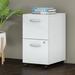 Inbox Zero Keeleigh 2-Drawer Vertical Filing Cabinet Wood in White | 27.87 H x 15.71 W x 20.15 D in | Wayfair 43F0F54BE6624936893EDB0331FA95C2