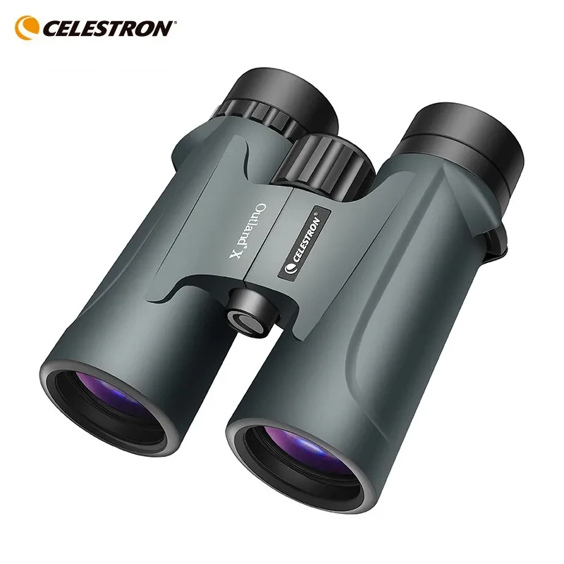 Celestron Outland X 8x42 10X42 grünes Fernglas, wasserdichtes und beschlagfreies Fernglas für Erwachsene, mehrfach beschichtete Optik und BaK-4-Prismen Image
