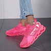 Heißer Verkauf Rosa Turnschuhe Frauen Große Größe 36-48 Atmungsaktive Turnschuhe Männer Laufschuhe Leichte frauen Sport Schuhe Unisex tennis