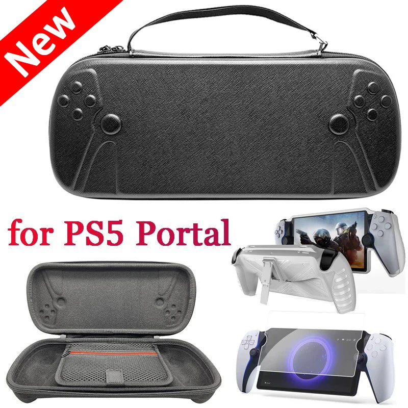 Portable Carrying Case for PS5 Portal Case Anti-Drop Storage Bag For Sony PlayStation 5 Portal Handheld Game Console Accessories