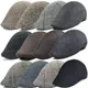 Peaked Caps Mainceaft Mens Flat Caps At Baker Boy Tweed Herringbone Newsboy Flat Mens Cap Gorra De