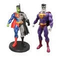 McFarlane Toys Superman Batman Combo 15cm Action Figure Bad Superman Collectible Model Toys Doll