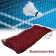 Portable Badminton Net Sports Practice Recreation Fitness Activities Competition With Standard Ball