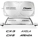 Car Windshield Sunshade Covers Flodable Visor For Mazda CX-3 CX-8 CX-9 CX-30 MX-5 Demio CX-5 MS