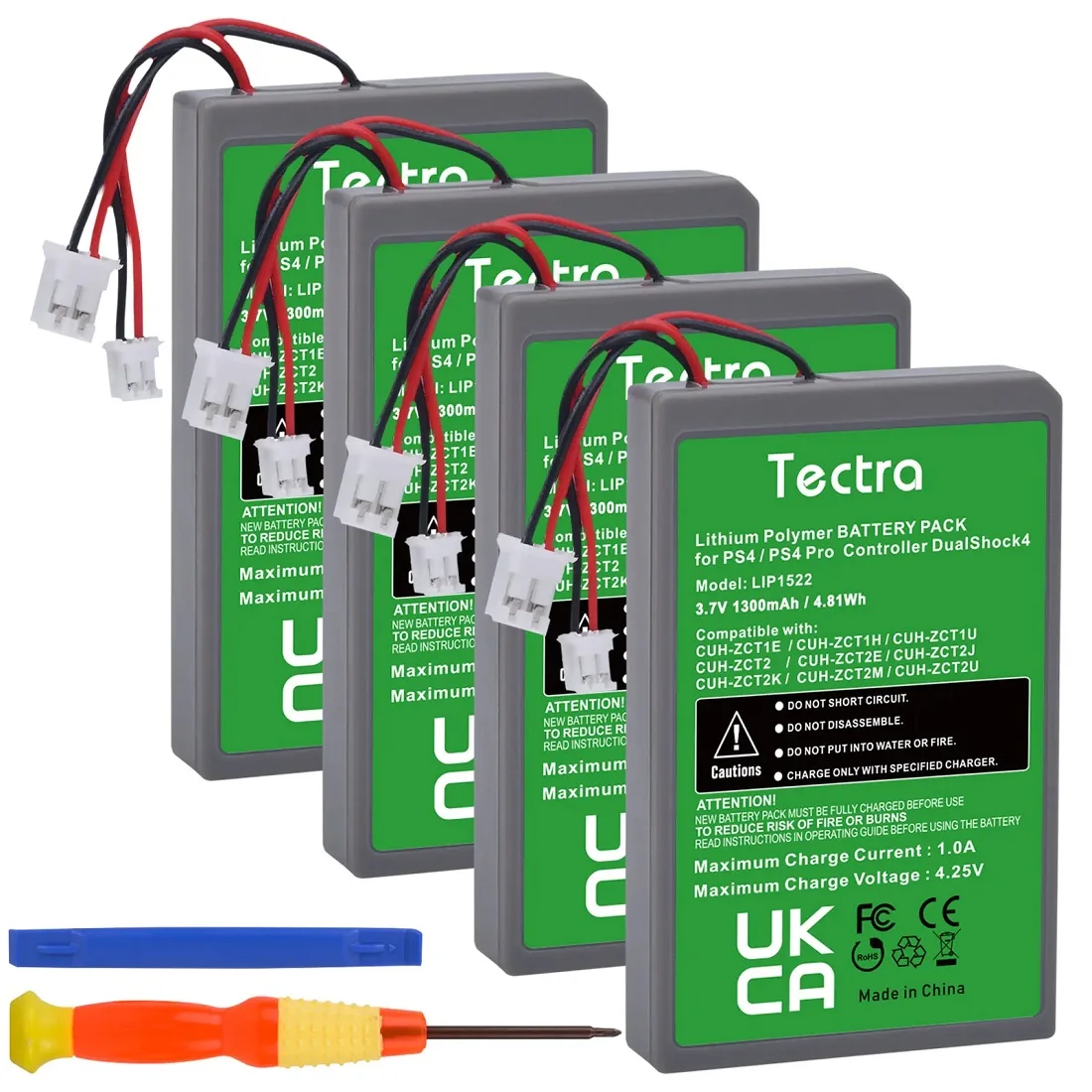 Neuer Akku für Sony PS4, PS4 Pro/Slim Gamepad Wireless Controller CUH-ZCT1E CUH-ZCT1U CUH-ZCT2 oder CUH-ZCT2U. Ersetzen Sie den Akku Image