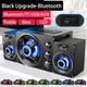 HIFI 3D Stereo Speaker Color LED Heavy Light AUX USB Wired Wireless Bluetooth Audio Home Theater TV