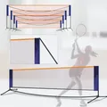 Professional Badminton Net Rack Set Indoor Outdoor Portable Sports Volleyball Tennis Training Net