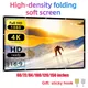 Projector Screen Portable Foldable Projection Screen 60/72/84/100/120/150 Inch 16:9 Outdoor Movie
