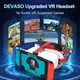 DEVASO VR Headset for Nintendo Switch OLED 3D Glasses Virtual Reality Movies for NS Switch Game VR