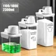 2300ML Laundry Detergent Dispenser with Lids Clear Airtight Detergent Powder Storage Box Container