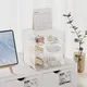 Bview Art Desktop Cabinet Organizer Transparent Drawer Divider Pencil Cabinet Student Office Desk