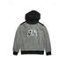 Jordan Pullover Hoodie: Silver Tops - Kids Boy's Size Medium